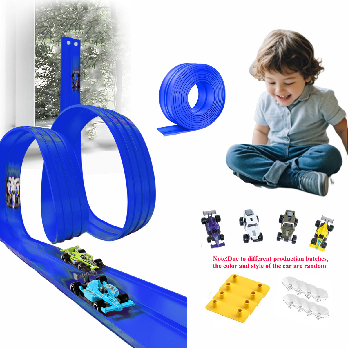 Kids Toys Xmas - 네트 백 13Ft/16.3Ft 유연한 트랙 장난감