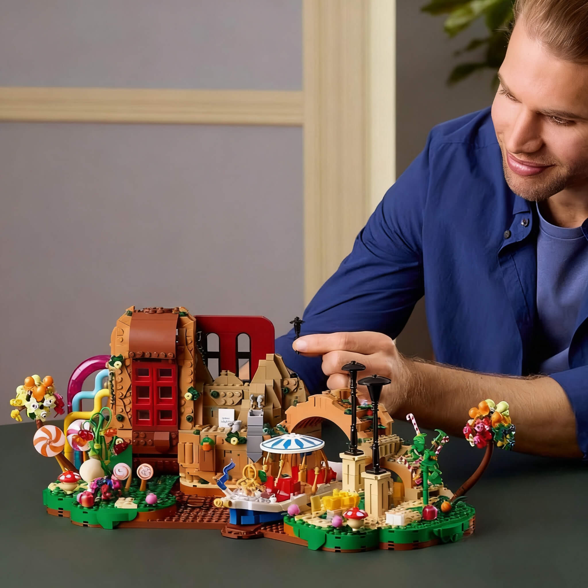 Kids Toys Christmas 2025 - 2025 새로운 초콜릿 공장 빌딩 블록