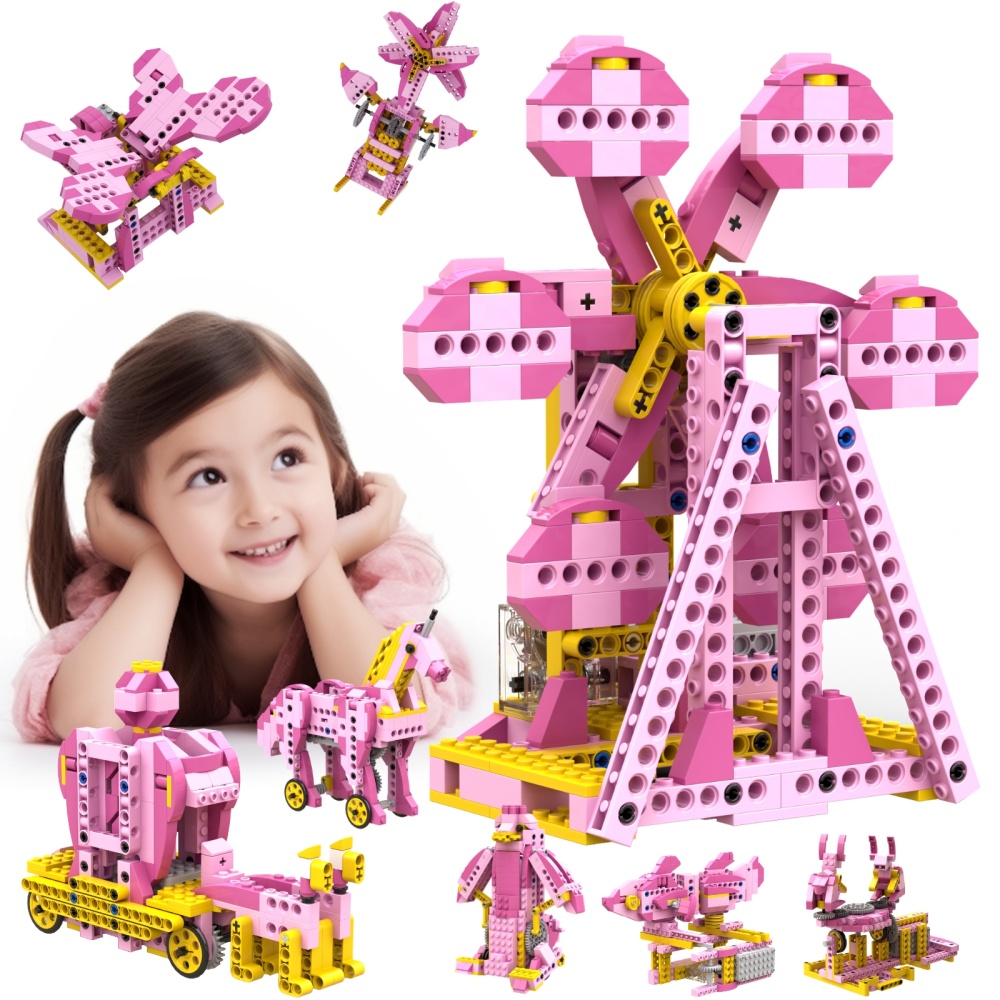 Kid Toys And Craft - 6~7세 여아용 로봇 G STEM 키트,
