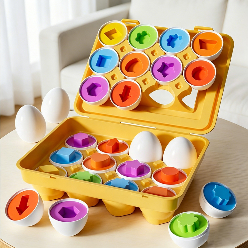 Kids Toys 2 Year Old - 몬테소리 게임 아기 장난감 스마트 계란