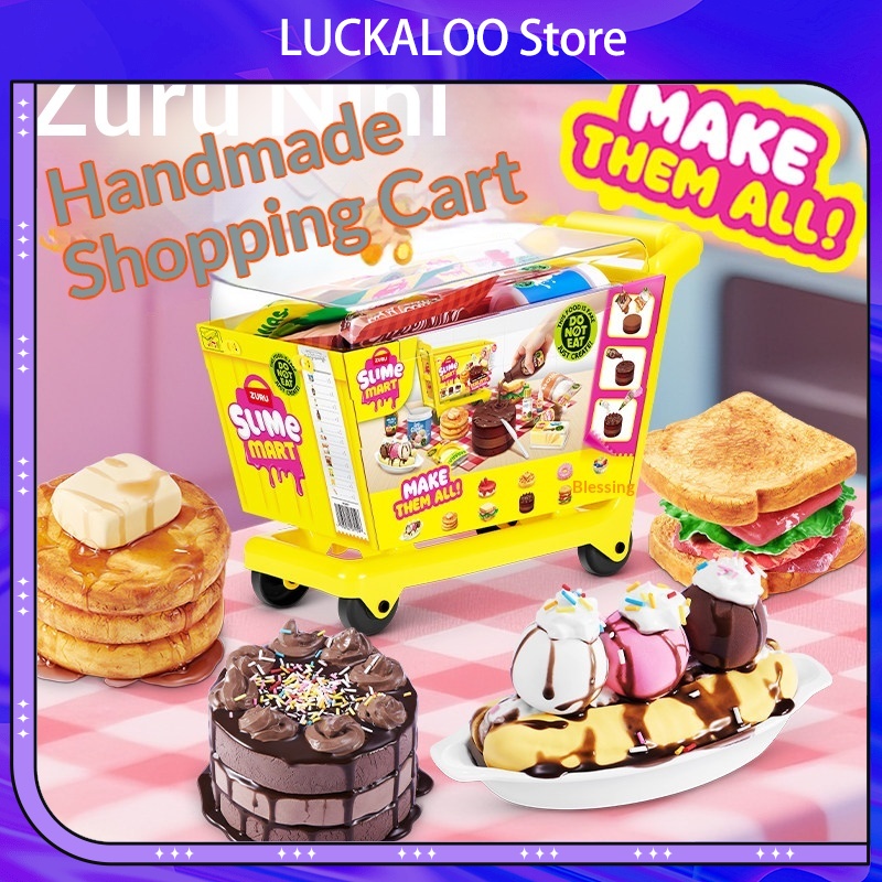 Kids Toys Shop - 주루 미니 슬라임 마트 쇼핑카트 블라인드