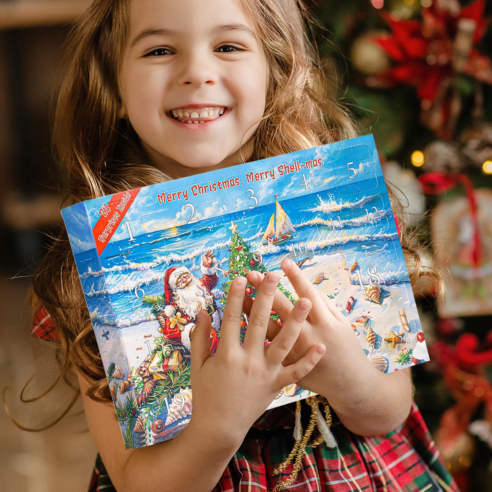 Kids Toys Christmas 2025 - 2025년 조개껍데기 어드벤트 캘린더 24일 크리스마스