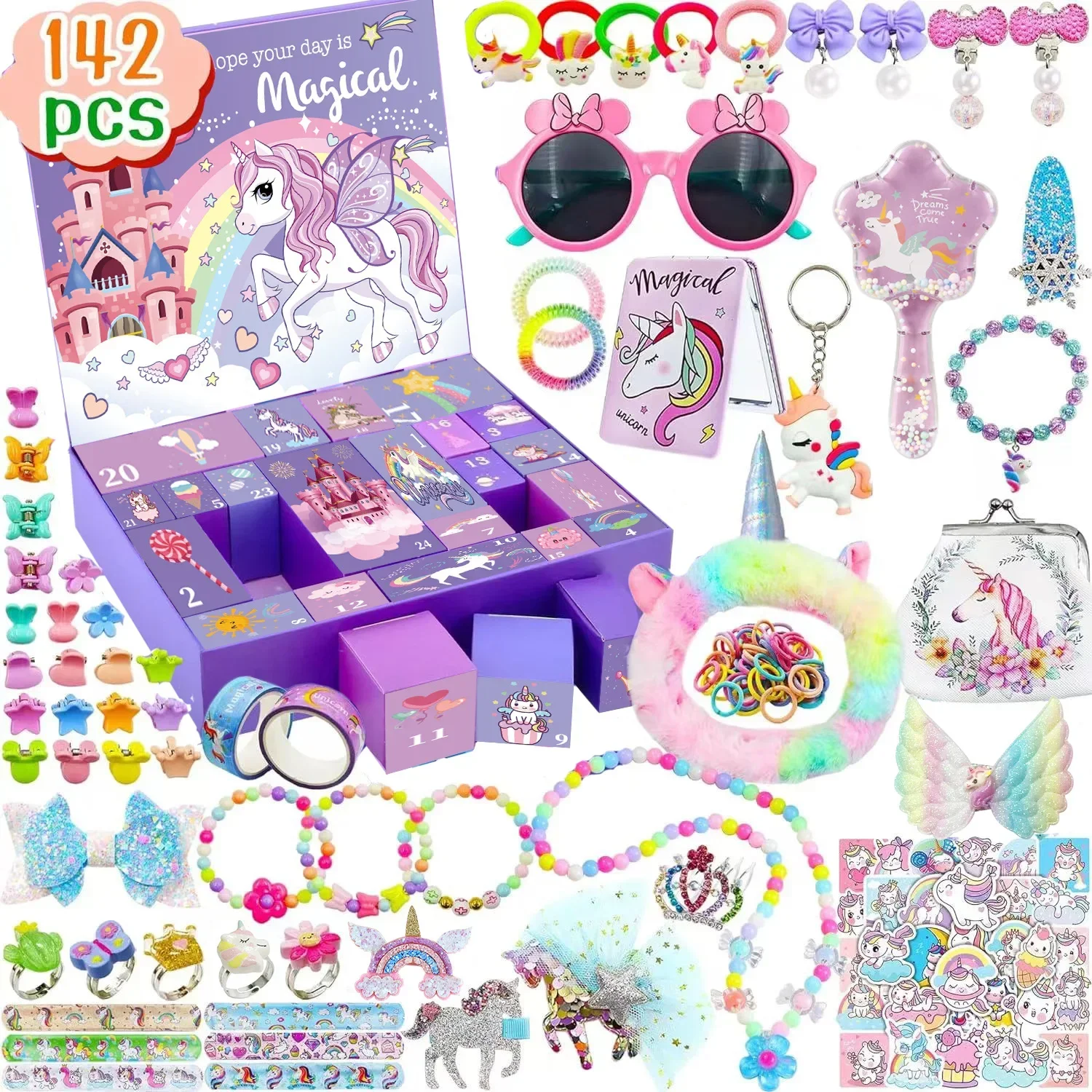 Kids Toys Christmas 2025 - 여아용 2025 크리스마스 강림절 달력 선물