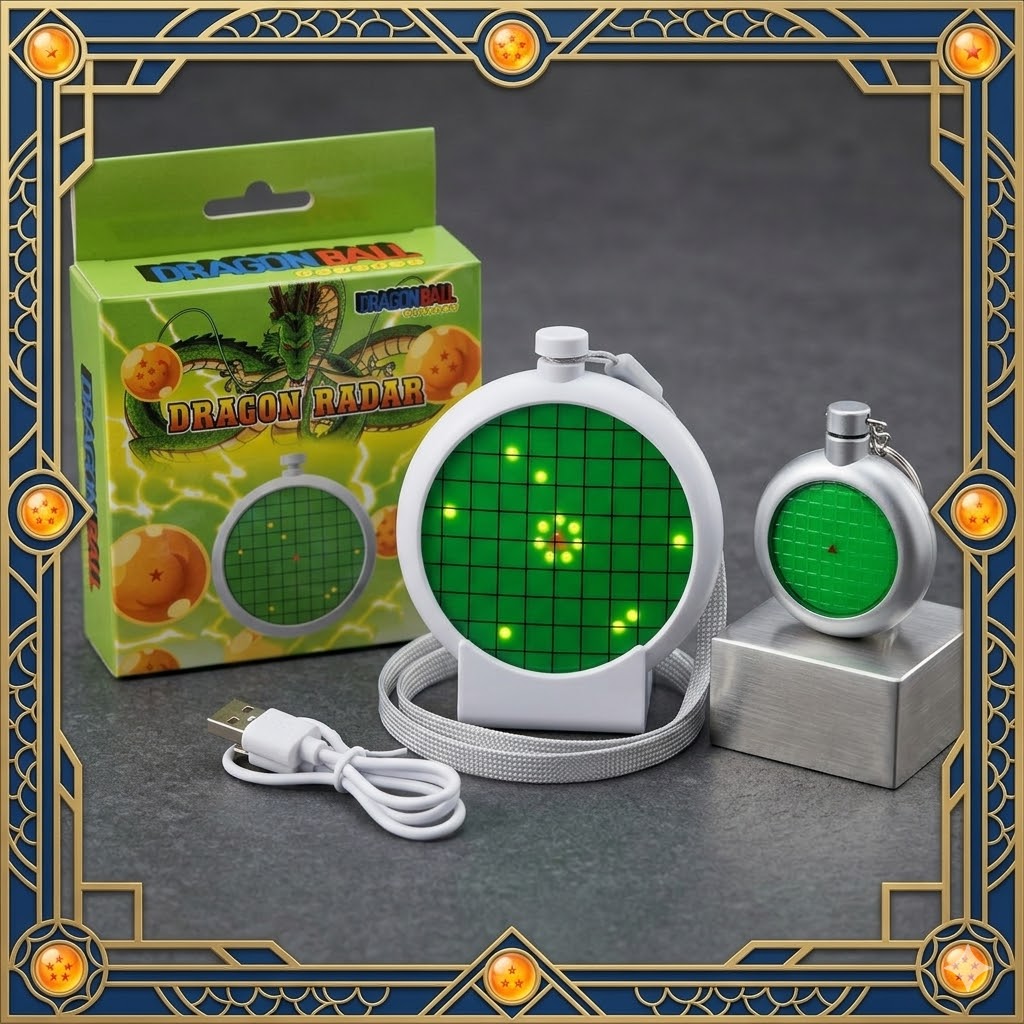 Kids Toys Return Gift - 만화 드래곤 볼 레이더 키체인 usb