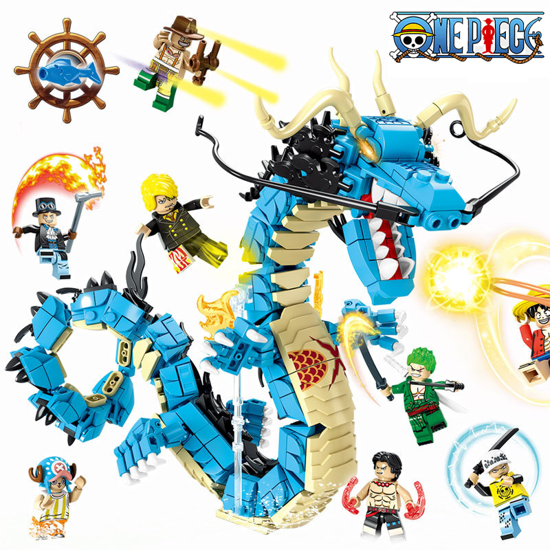 Kids Toys Lego - 원피스 빌딩 블록 랜덤박스 루피 조로