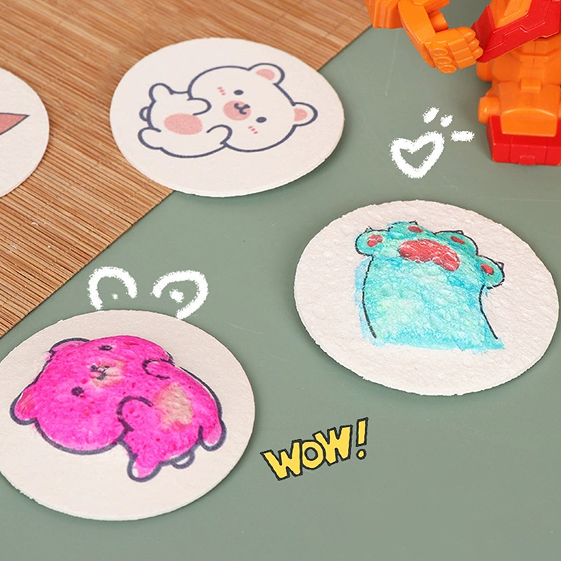 Kid Toys And Craft - 3D 매직 푹신한 거품 질감 그림