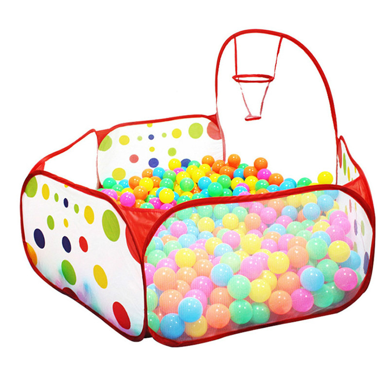 접이식 오션 볼 피트 풀 바구니 아기 놀이펜 어린이 장 - Kids Toys Basket 리뷰 및 가격