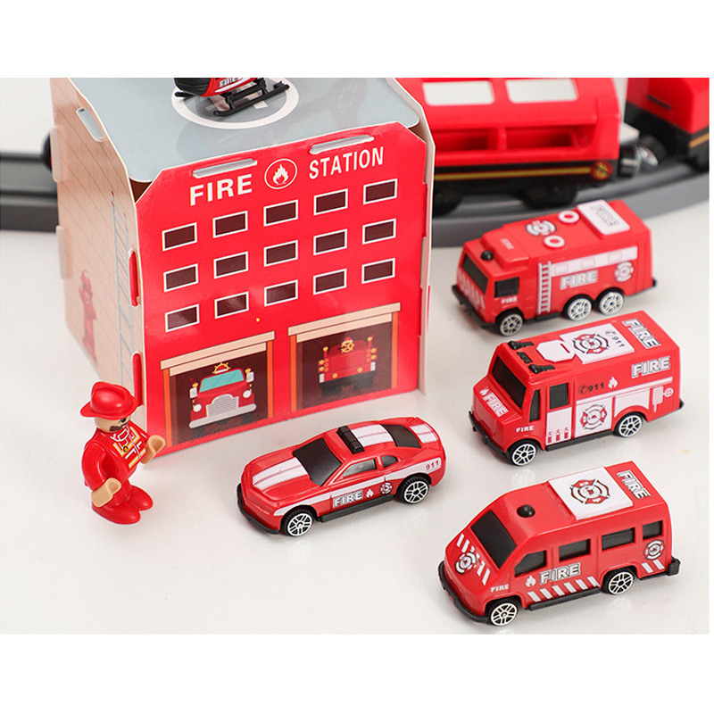 DIY 빨간색 플라스틱 기차 트랙 세트 어린이를위한 모 - Kids Toys Brands 리뷰 및 가격