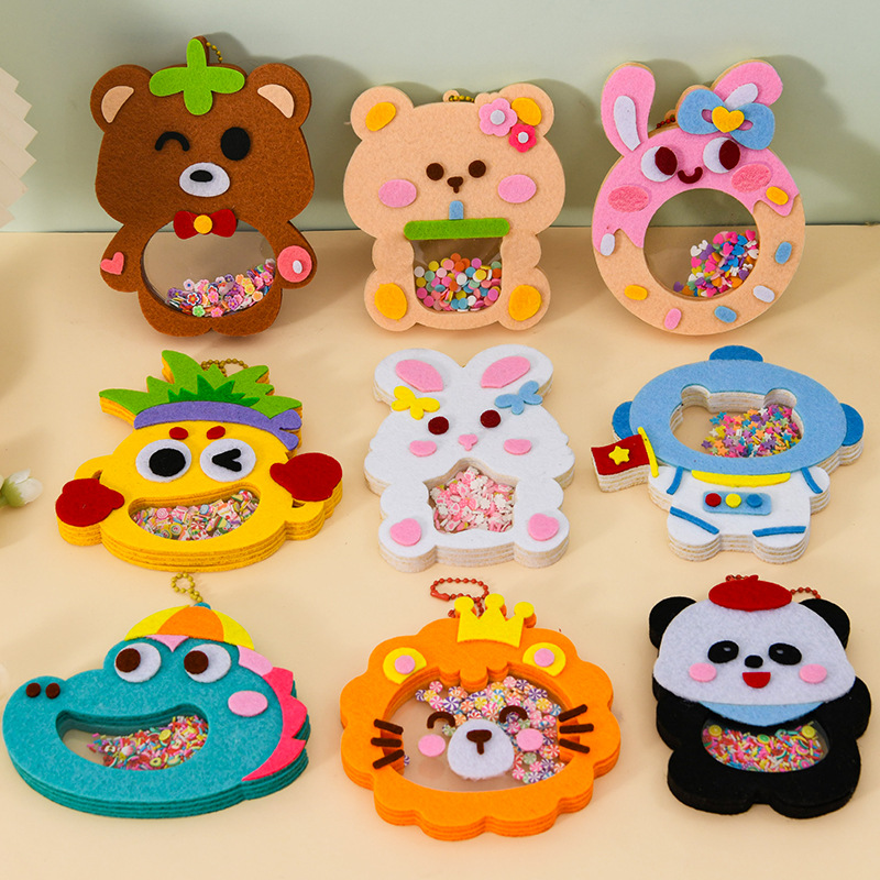 만화 비 짠 쉐이크 펜던트 어린이를위한 DIY 재료 키 - Kid Toys And Craft 리뷰 및 가격