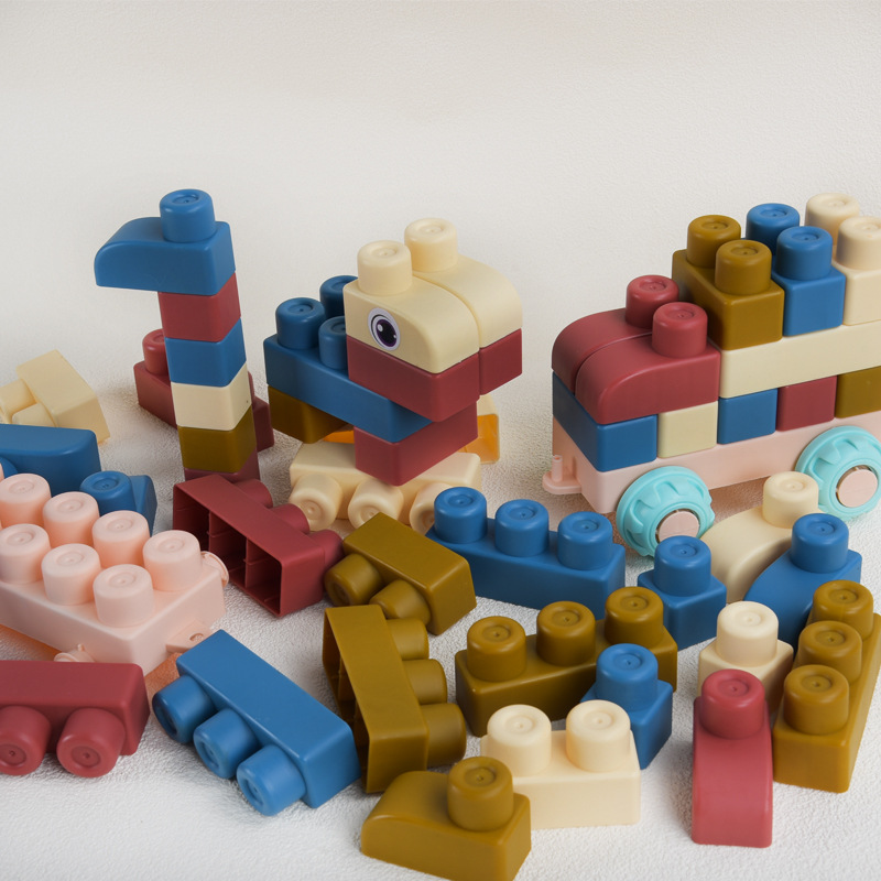 DIY 아기 부드러운 고무 큰 입자 벽돌 모델 장난감  - Kids Toys Lego 리뷰 및 가격