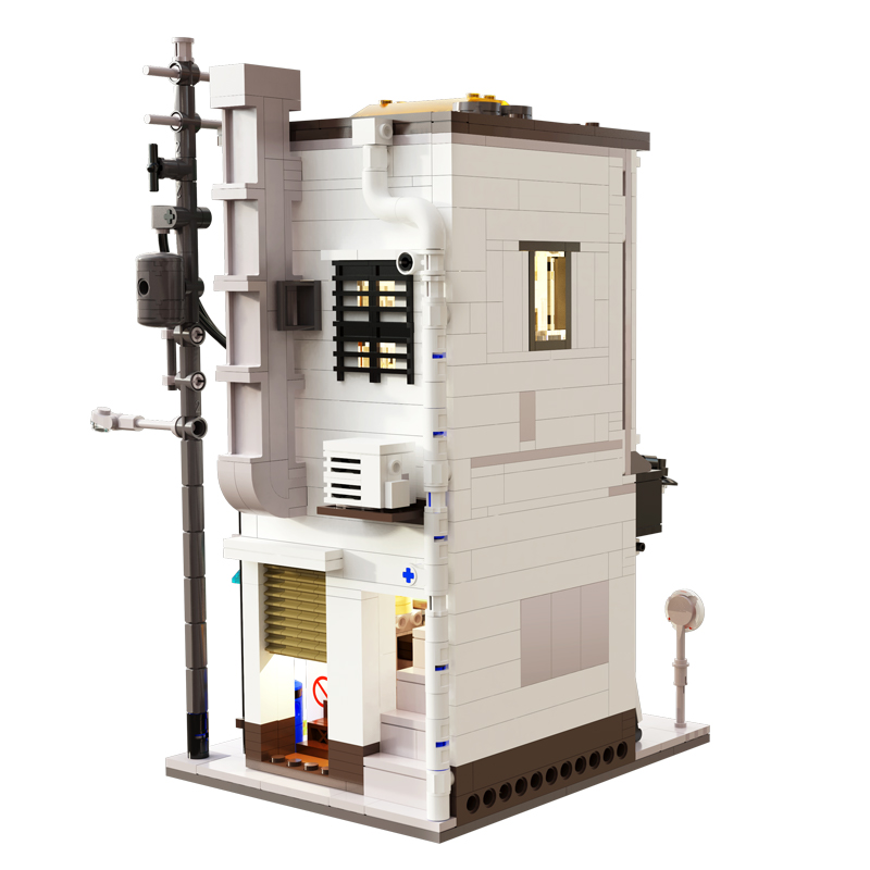 상자 Cada City LED 일본 찐빵 집 건축 빌딩 - Kids Toys Lego 리뷰 및 가격