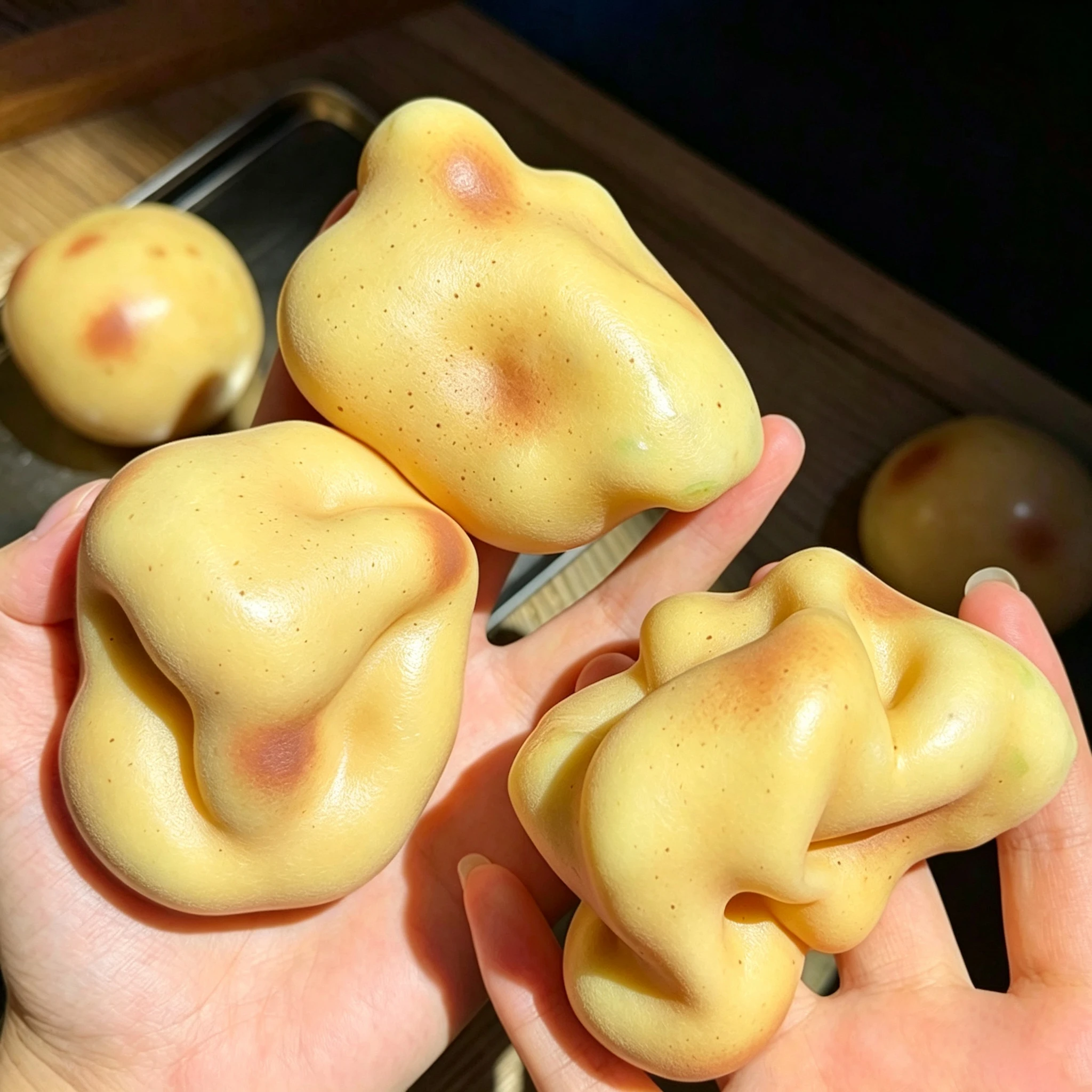 바삭바삭한 감자 모양 스트레스볼 ASMR 피젯 토이 수 - Kids Toys Kids Toys 리뷰 및 가격