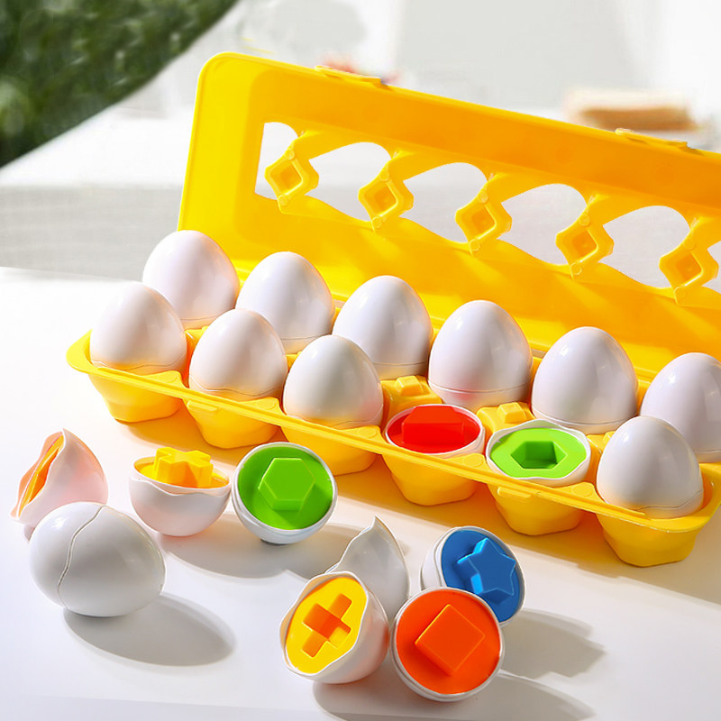 몬테소리 게임 아기 장난감 스마트 계란 모양 매칭 퍼즐 - Kids Toys 2 Year Old 리뷰 및 가격