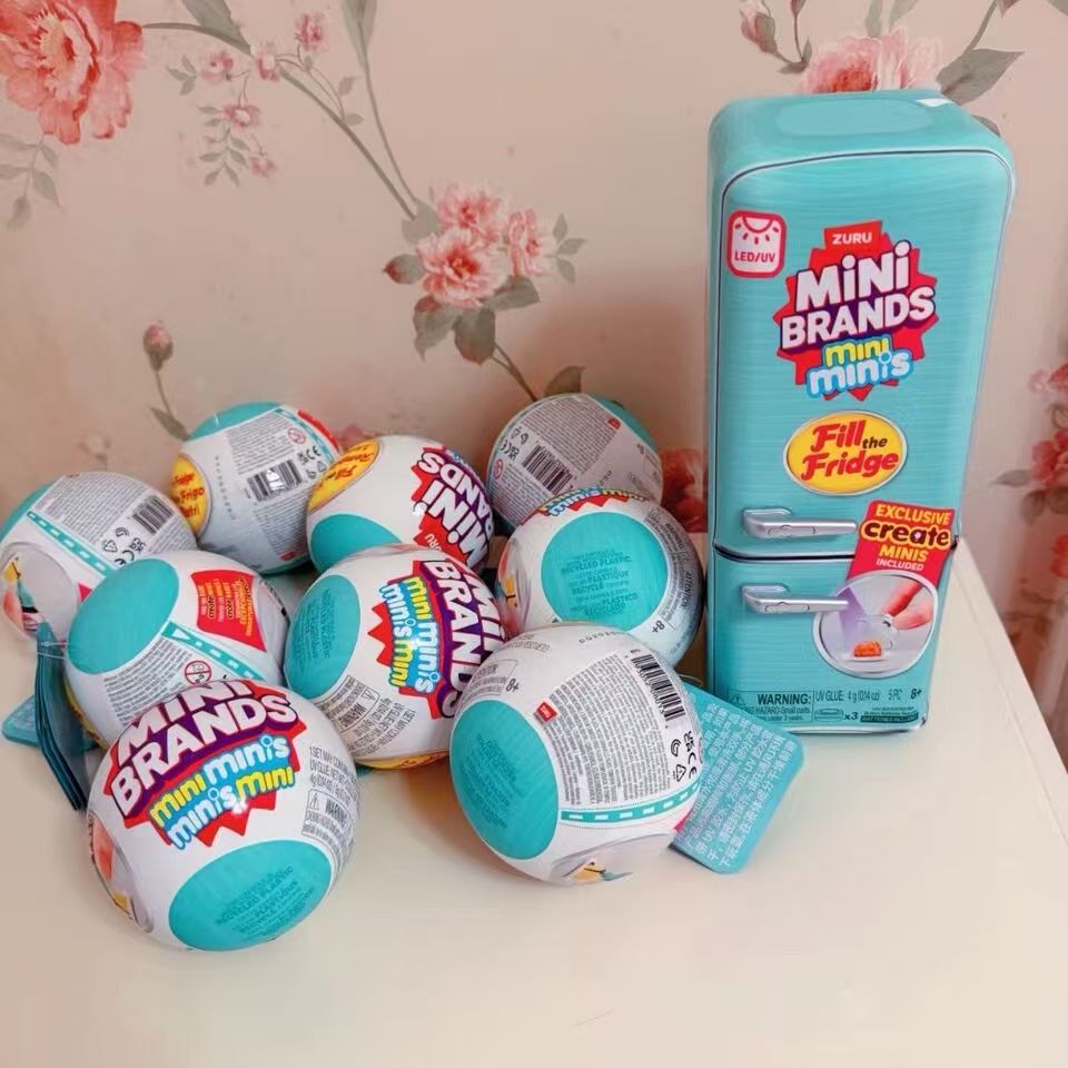 미니 브랜드 냉장고 블라인드 박스 미니어처 음식 수집용 - Kids Toys Brands 리뷰 및 가격
