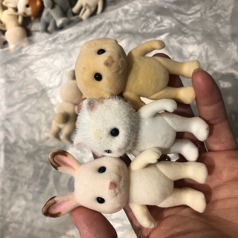 산림 가족 동물 피규어, 토끼, 곰, 개, 털복숭이,  - Kids Toys Dog 리뷰 및 가격