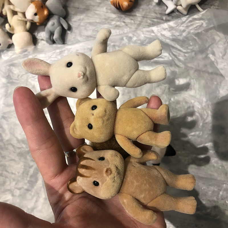 산림 가족 동물 피규어, 토끼, 곰, 개, 털복숭이,  - Kids Toys Dog 리뷰 및 가격