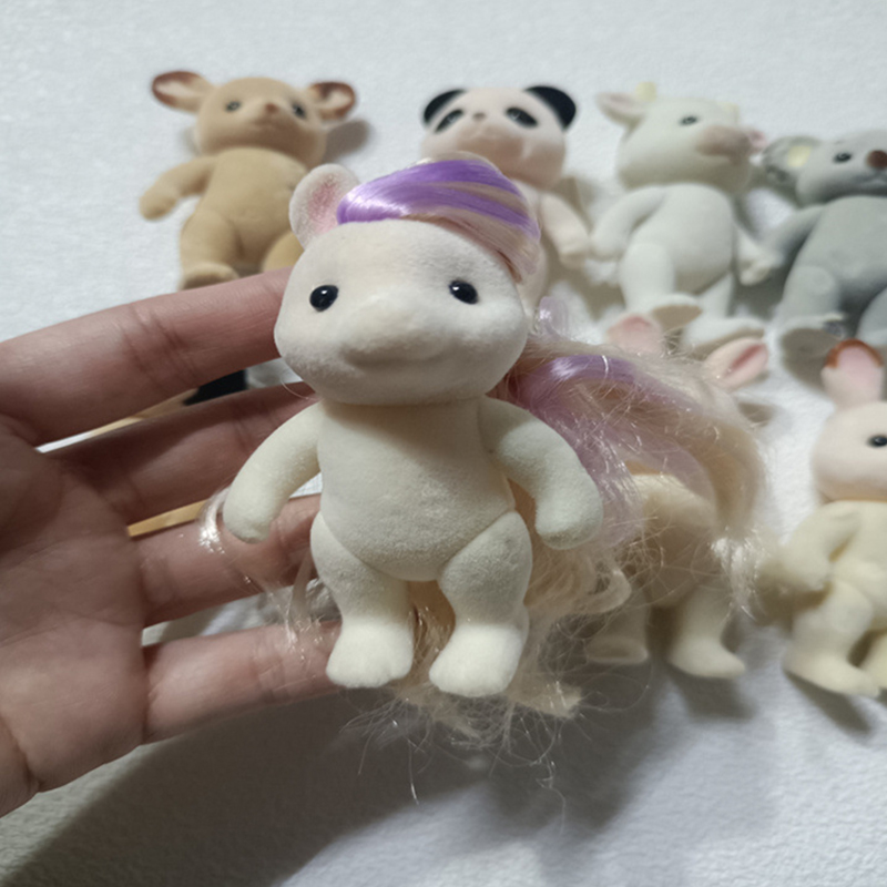 산림 가족 동물 피규어, 토끼, 곰, 개, 털복숭이,  - Kids Toys Dog 리뷰 및 가격