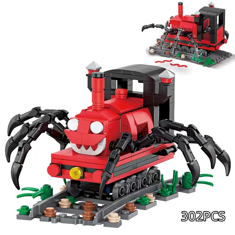 만화 스파이더 트레인 몬스터 스팀 트레인, MOC 게임 - Kids Toys Christmas 2025 리뷰 및 가격