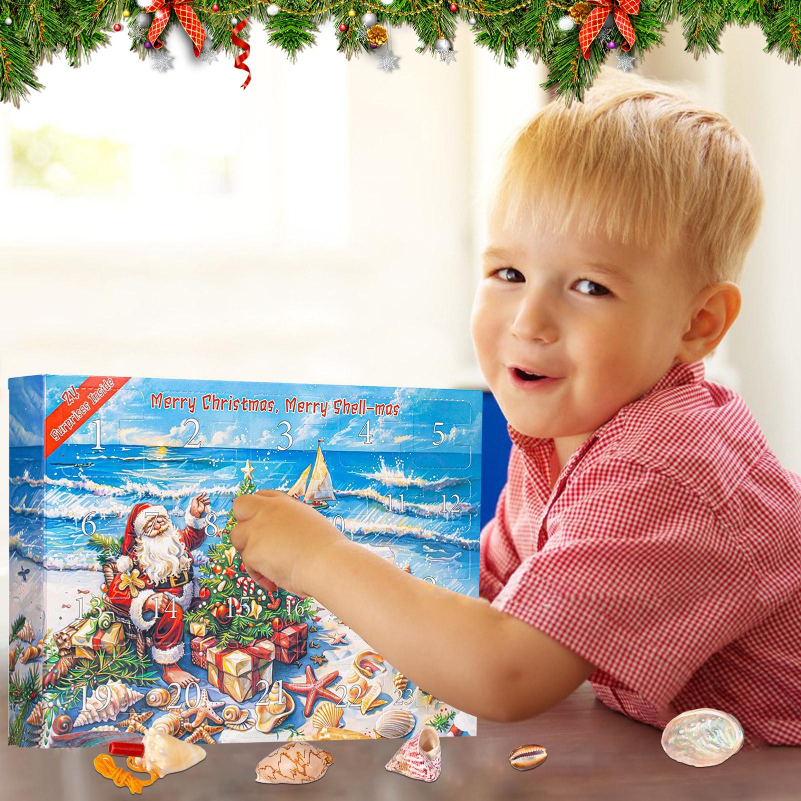 2025년 조개껍데기 어드벤트 캘린더 24일 크리스마스 - Kids Toys Christmas 2025 리뷰 및 가격