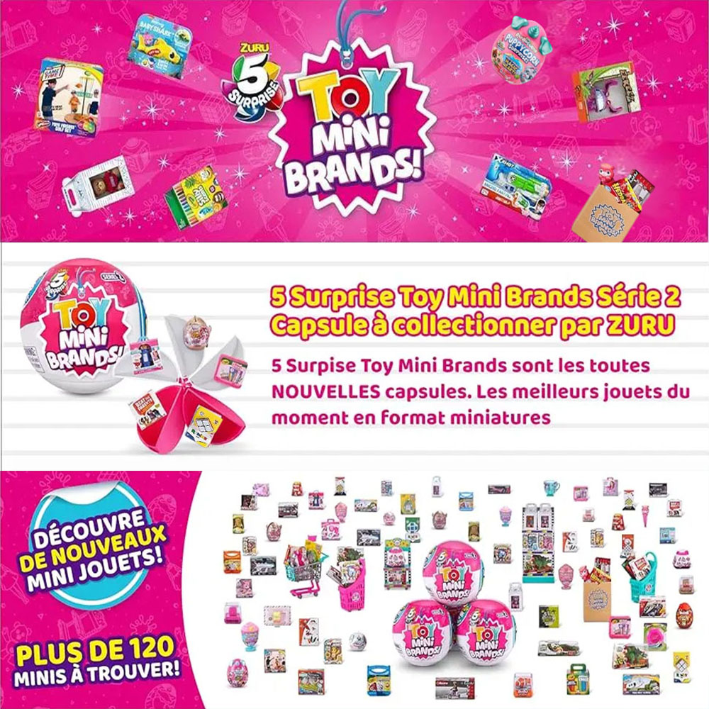 주루 5 서프라이즈 토이 미니 브랜드 슈퍼마켓 미니 브 - Kids Toys Brands 리뷰 및 가격