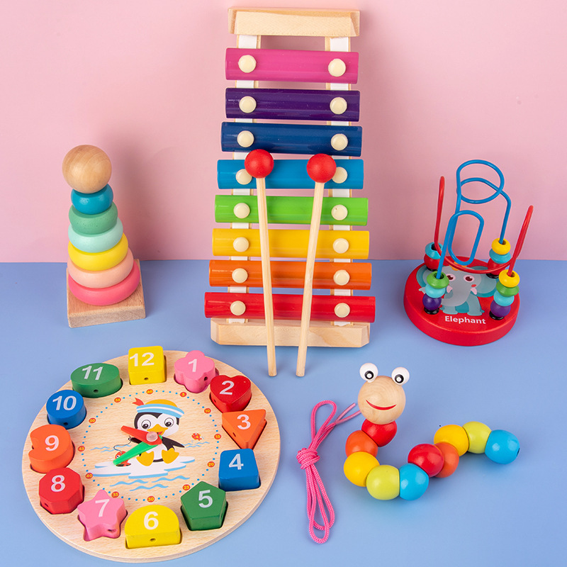 몬테소리 아기 장난감 어린이 3D 나무 퍼즐 조기 학습 - Kids Toys 2 Year Old 리뷰 및 가격