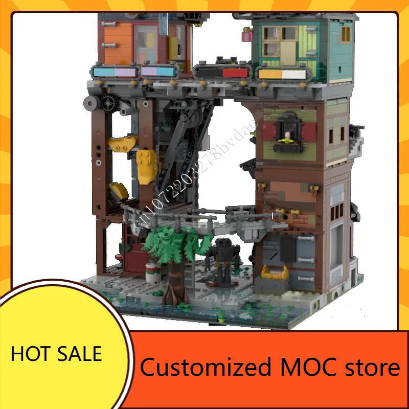 3014PCS (재)작업(한)된 제품 MOC 스트리트뷰 - Kids Toys Shop 리뷰 및 가격