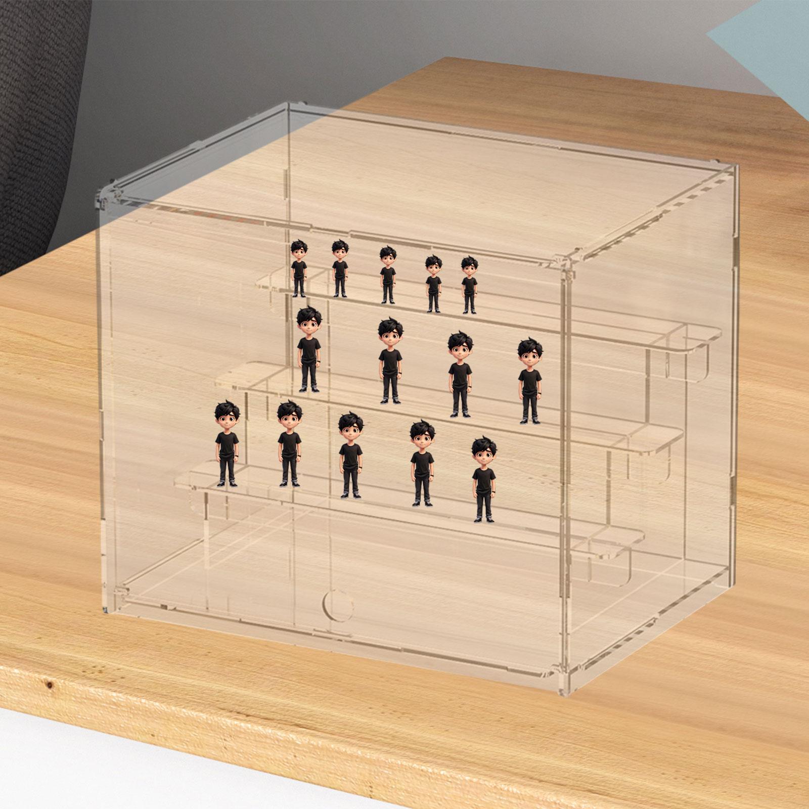 3단 선반이 있는 스케일 카 디스플레이 박스, 쌓을 수 - Kids Toys Shop 리뷰 및 가격