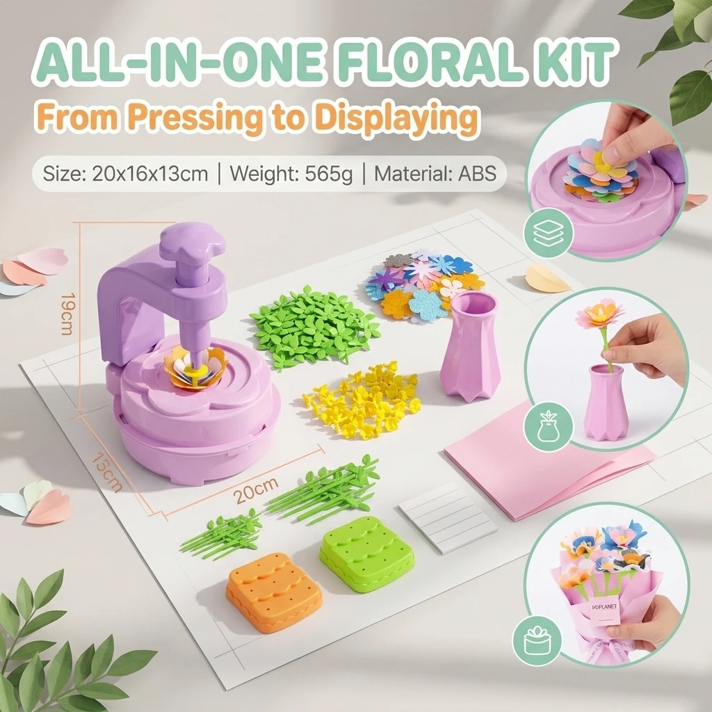 새로운 꽃 프레스 공예 장난감 – 어린이를 위한 창의적 - Kid Toys And Craft 리뷰 및 가격
