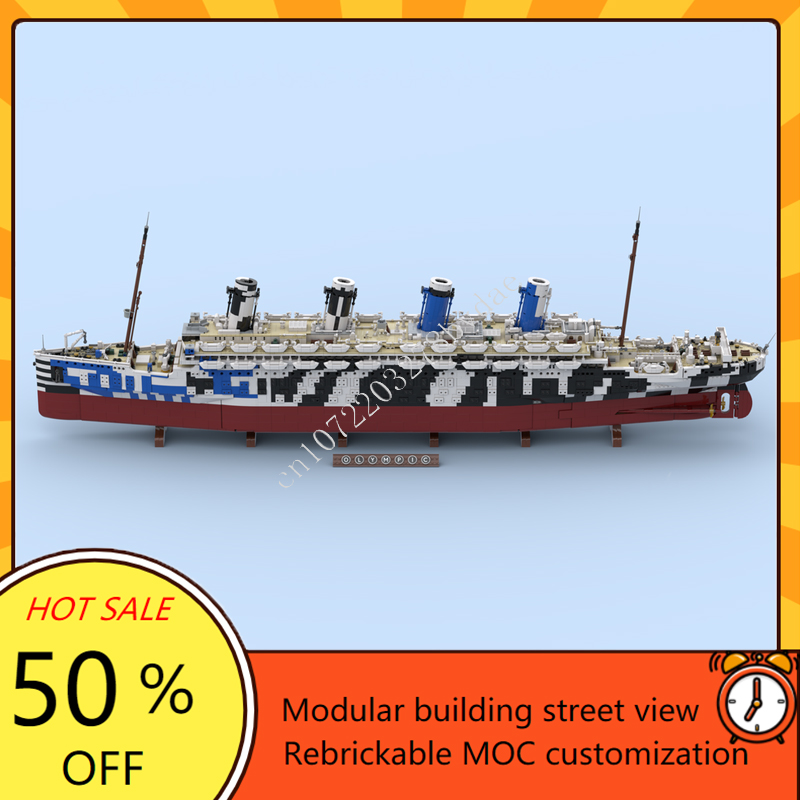 10615PCS MOC HMT 올림푸스 타이타닉 커스텀 - Kids Toys Xmas 리뷰 및 가격