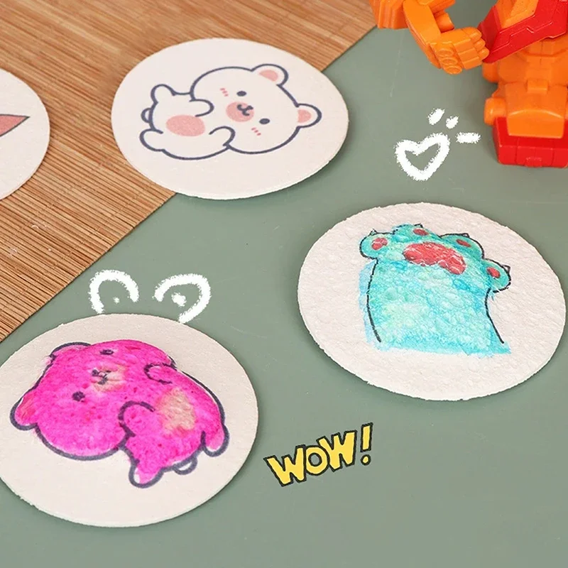 어린이를위한 3D 푹신한 거품 질감 그림 종이 DIY  - Kid Toys And Craft 리뷰 및 가격