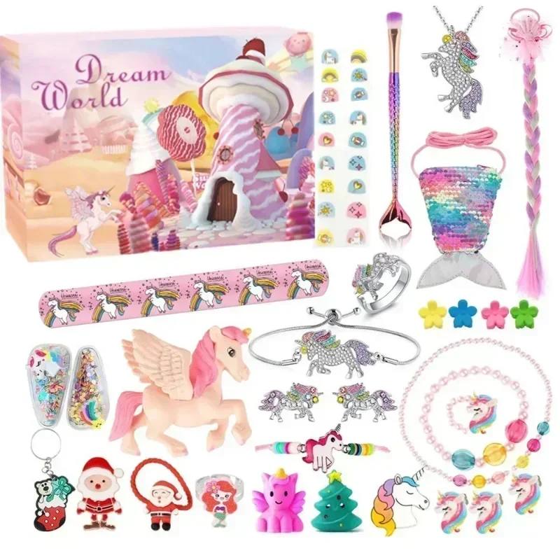 여아용 2025 크리스마스 강림절 달력 선물 상자, D - Kids Toys Christmas 2025 리뷰 및 가격