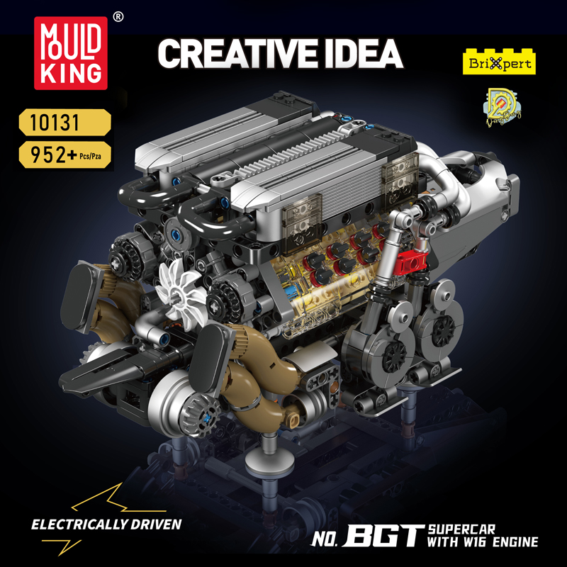 몰드 킹 10131 테크니컬 자동차 엔진 장난감 W16 - Kids Toys Lego 리뷰 및 가격