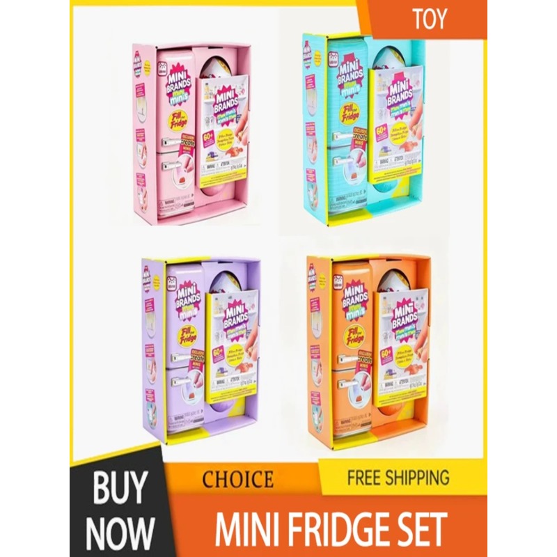 오리지널 필 더 프리지 미니 냉장고 세트 미니 브랜드  - Kids Toys Brands 리뷰 및 가격