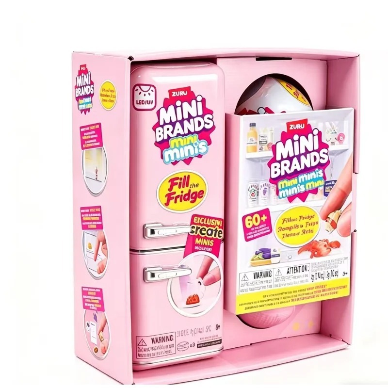 오리지널 필 더 프리지 미니 냉장고 세트 미니 브랜드  - Kids Toys Brands 리뷰 및 가격