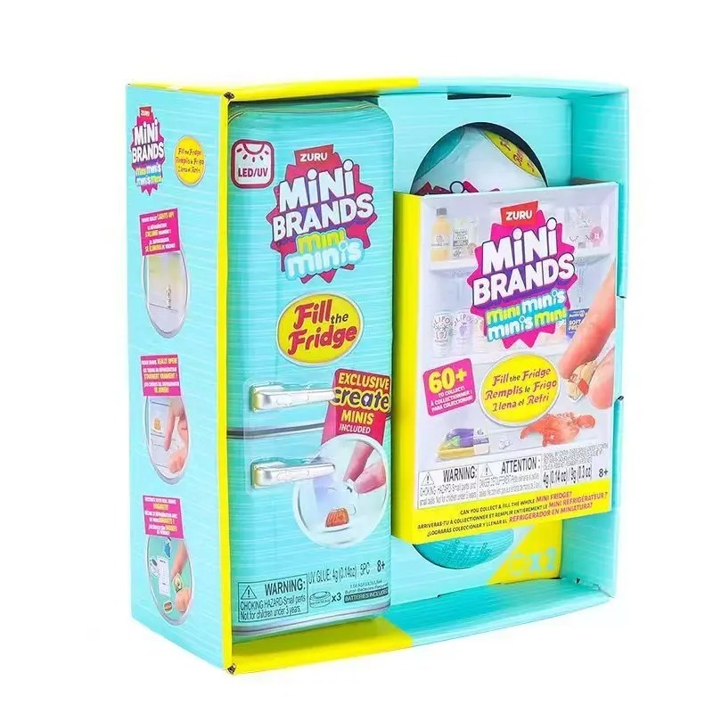 오리지널 필 더 프리지 미니 냉장고 세트 미니 브랜드  - Kids Toys Brands 리뷰 및 가격