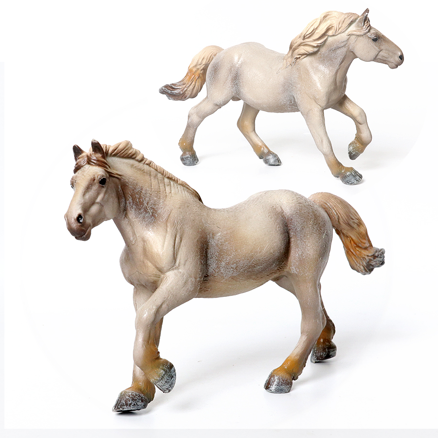 현실적인 말 모델 Clydesdale,Mustang,E - Kids Toys Under 1 Year 리뷰 및 가격
