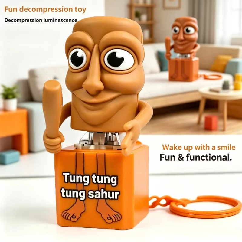 새로운 Tung Tung Tung Sahur 키 체인  - Kids Toys Return Gift 리뷰 및 가격