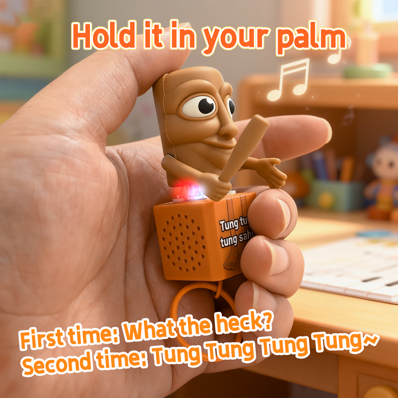 새로운 Tung Tung Tung Sahur 키 체인  - Kids Toys Return Gift 리뷰 및 가격