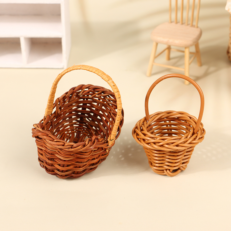 *1Pc 새로운 인형 집 액세서리 새로운 인형 집 미니 - Kids Toys Basket 리뷰 및 가격
