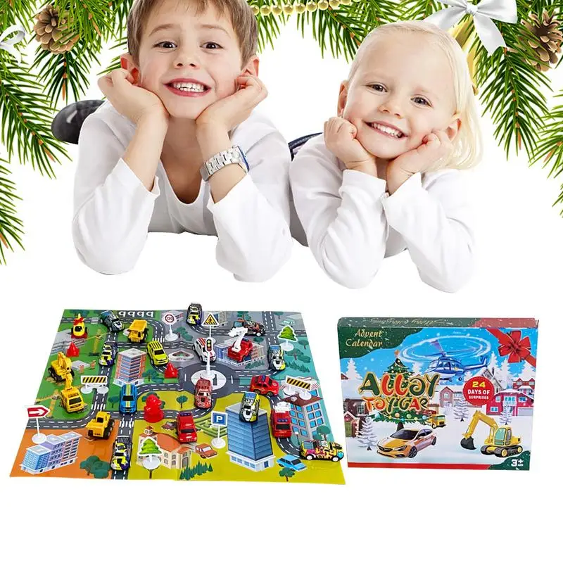 24개 자동차 장난감 세트 크리스마스 어드벤트 캘린더  - Kids Toys Christmas 2025 리뷰 및 가격
