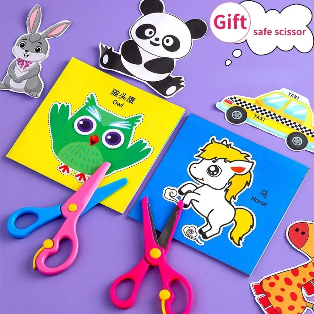 48pcs 어린이 수제 종이 컷 책 공예 장난감 DIY - Kid Toys And Craft 리뷰 및 가격