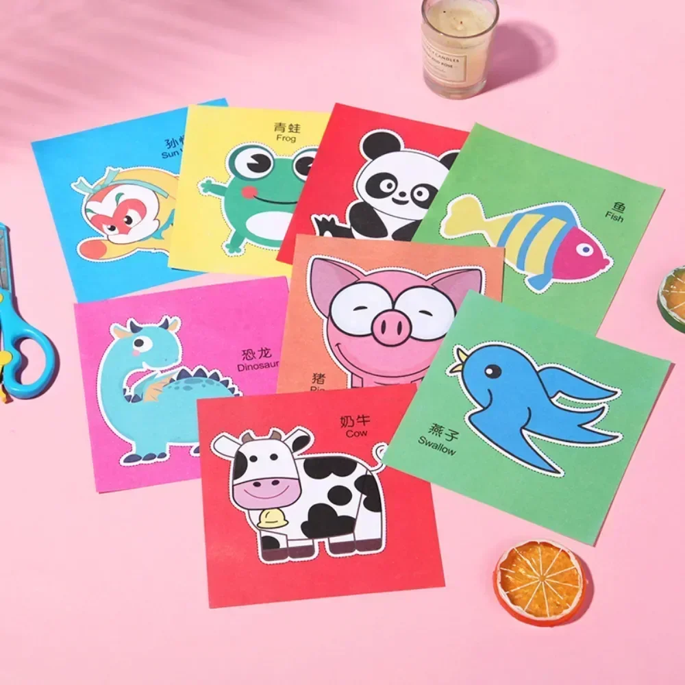 48pcs 어린이 수제 종이 컷 책 공예 장난감 DIY - Kid Toys And Craft 리뷰 및 가격