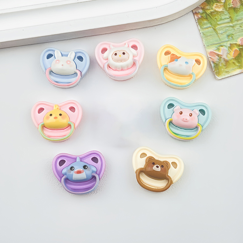 10Pcs 사랑스러운 미니 인형 젖꼭지 놀이 집 용품  - Kids Toys Return Gift 리뷰 및 가격