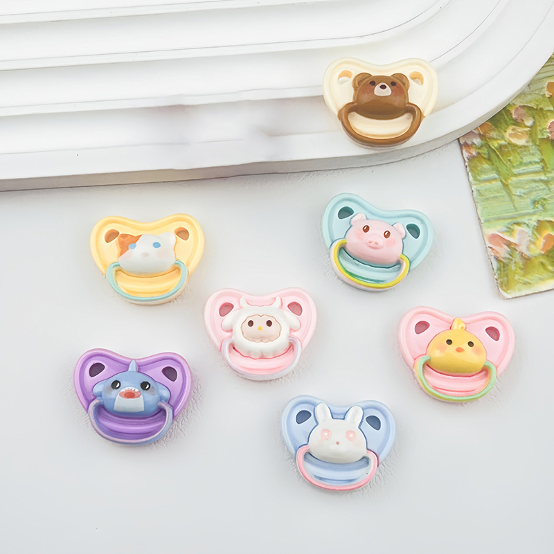 10Pcs 사랑스러운 미니 인형 젖꼭지 놀이 집 용품  - Kids Toys Return Gift 리뷰 및 가격