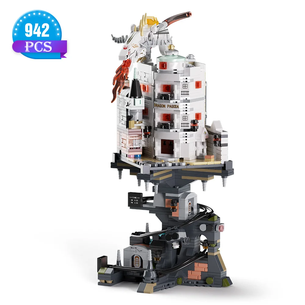 1000pcs Gringottses 마법사 타워 매직  - Kids Toys Lego 리뷰 및 가격