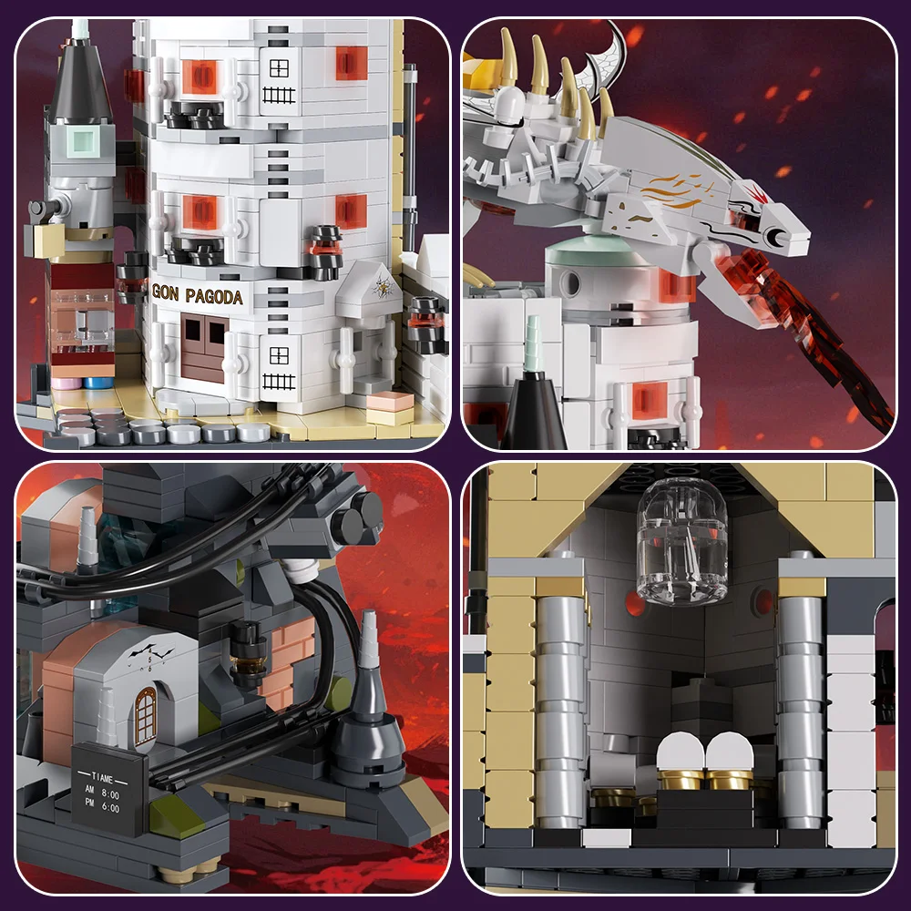 1000pcs Gringottses 마법사 타워 매직  - Kids Toys Lego 리뷰 및 가격
