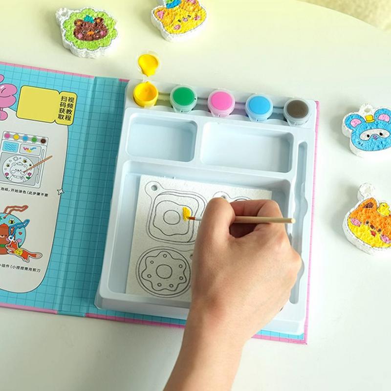 어린이용 폼 종이 공예, 3D 효과, 흡수성 페인팅 종 - Kid Toys And Craft 리뷰 및 가격