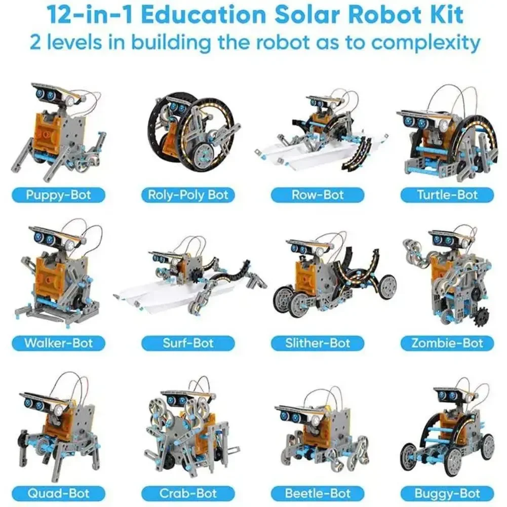 13 in 1 태양열 구동 로봇 과학 키트 DIY 빌딩 - Kids Toys Lego 리뷰 및 가격